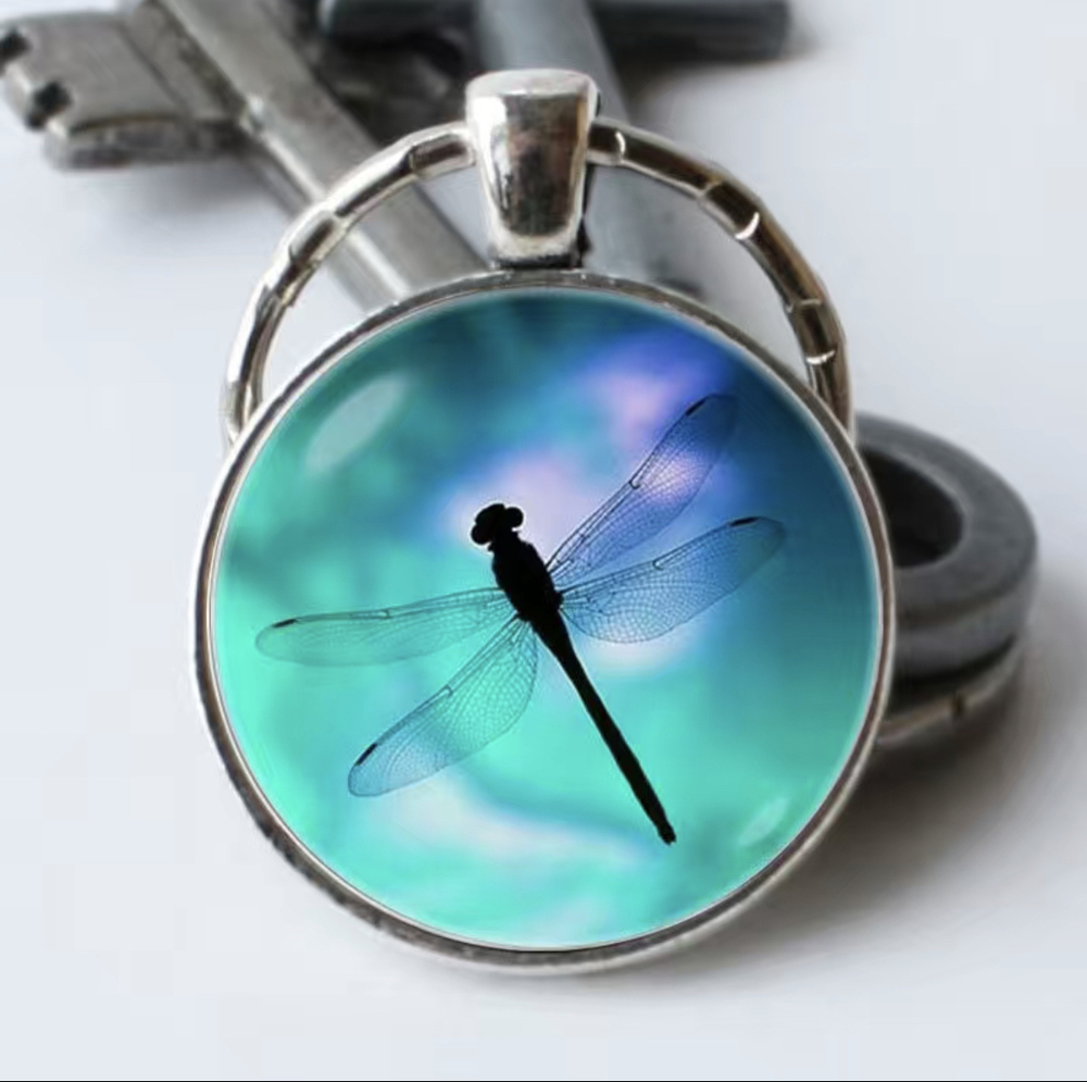 3/$25 Dragonfly Keychain NEW
